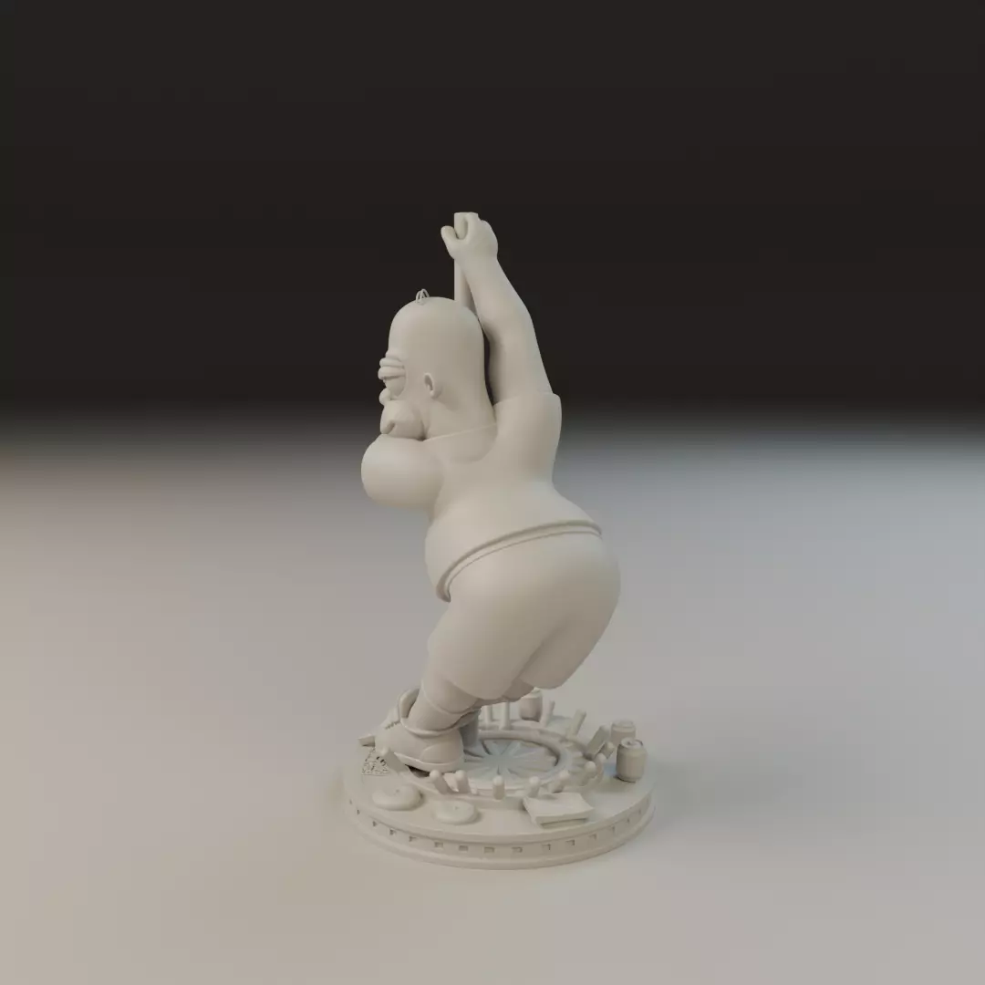 Homer 3D print model_10