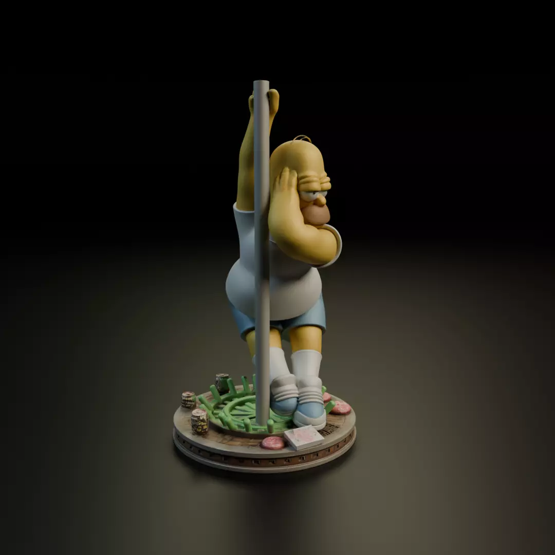 Homer 3D print model_1