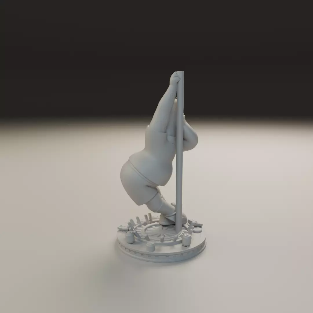 Homer 3D print model_6