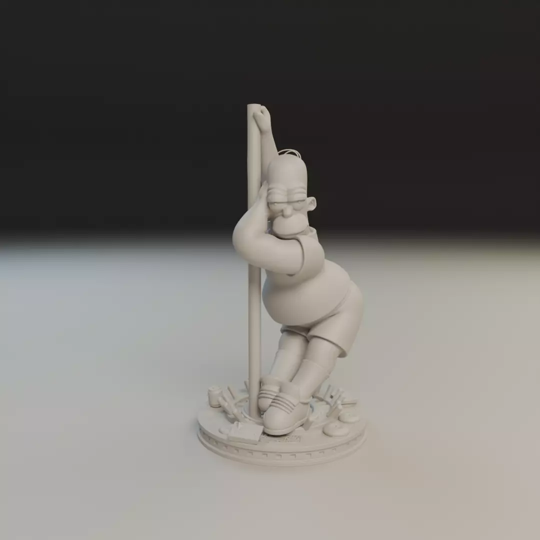 Homer 3D print model_12