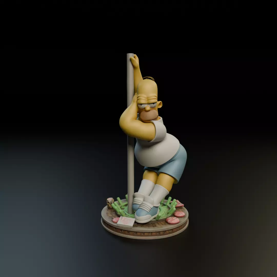 Homer 3D print model_11