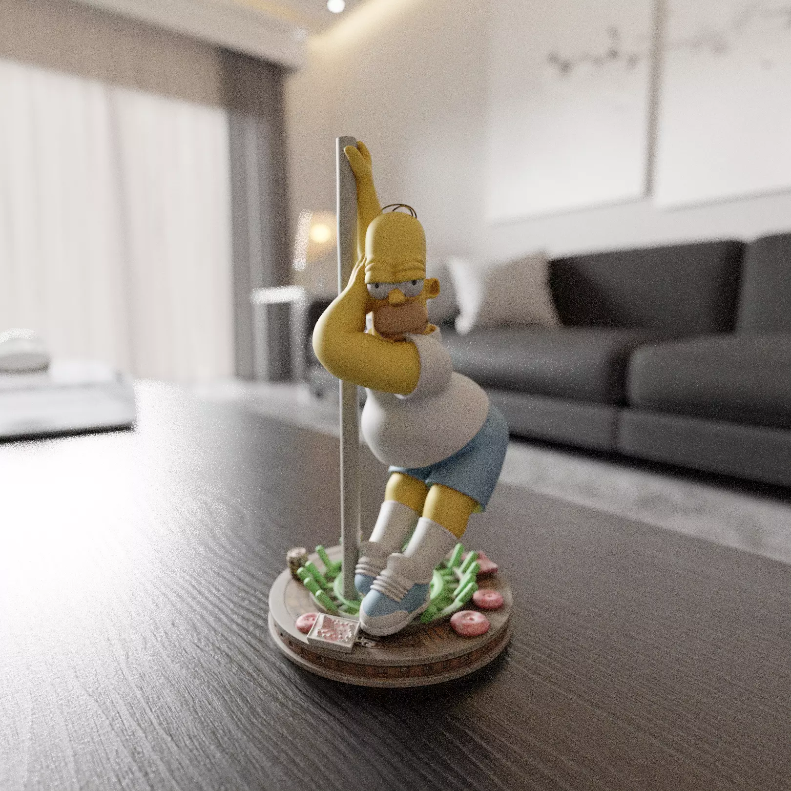 Homer 3D print model_0