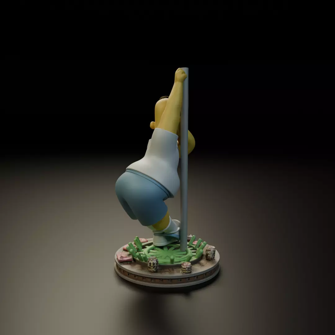 Homer 3D print model_7