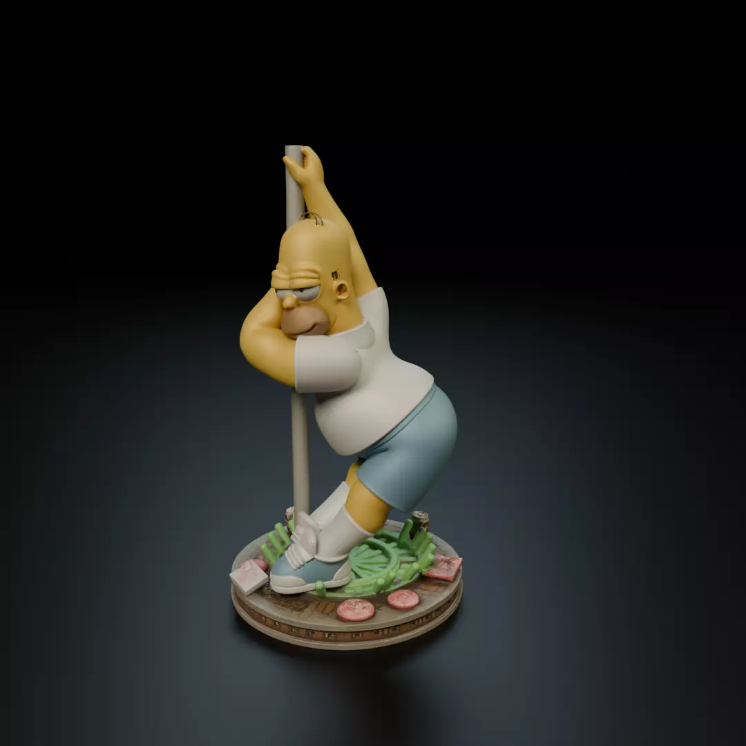 Homer 3D print model_15