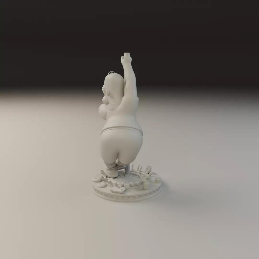 Homer 3D print model_4