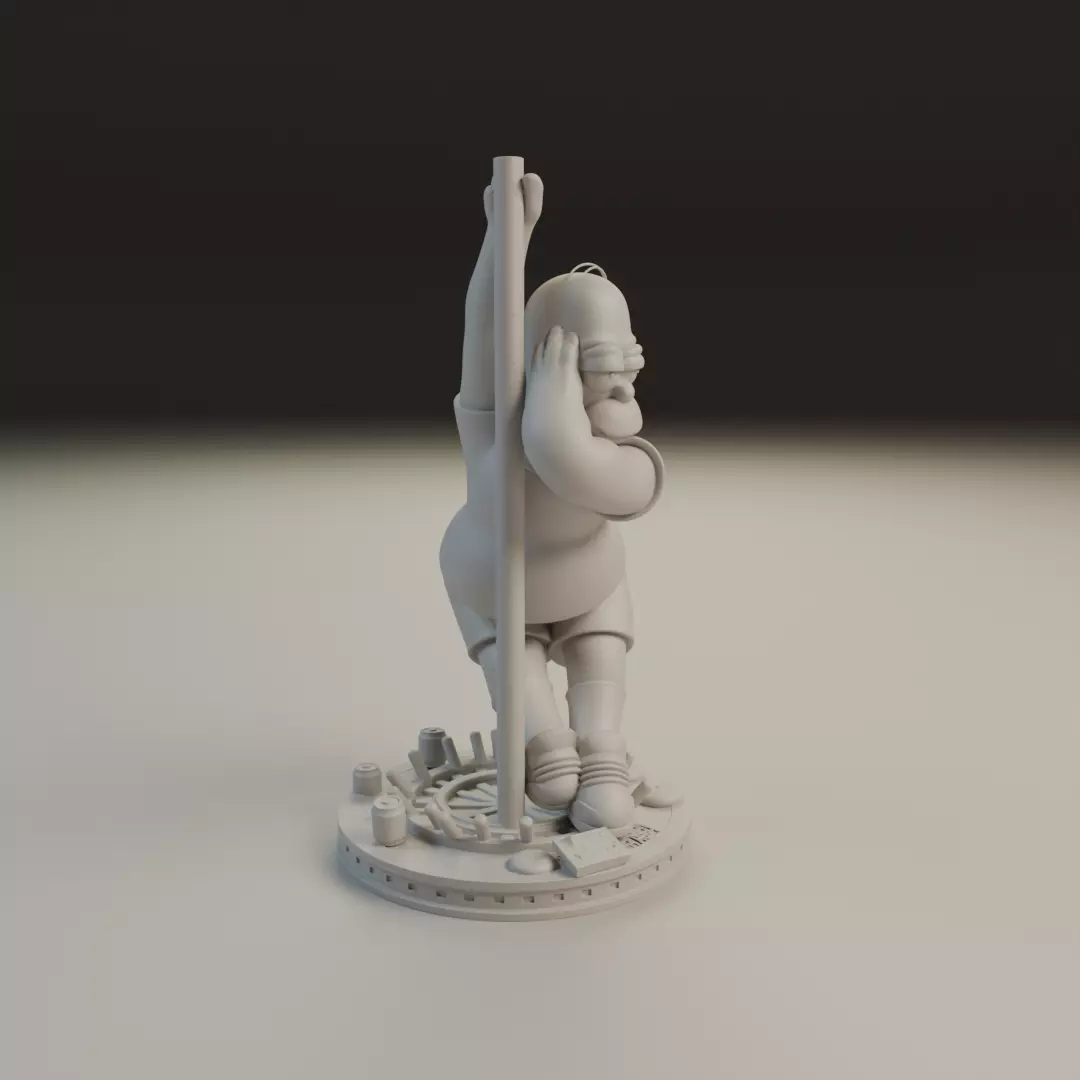 Homer 3D print model_2