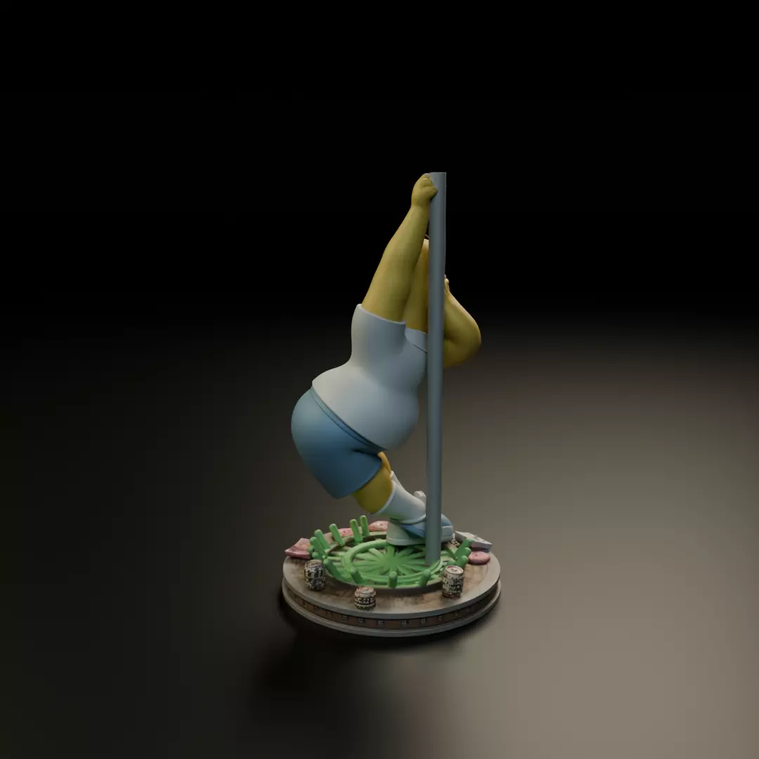 Homer 3D print model_5