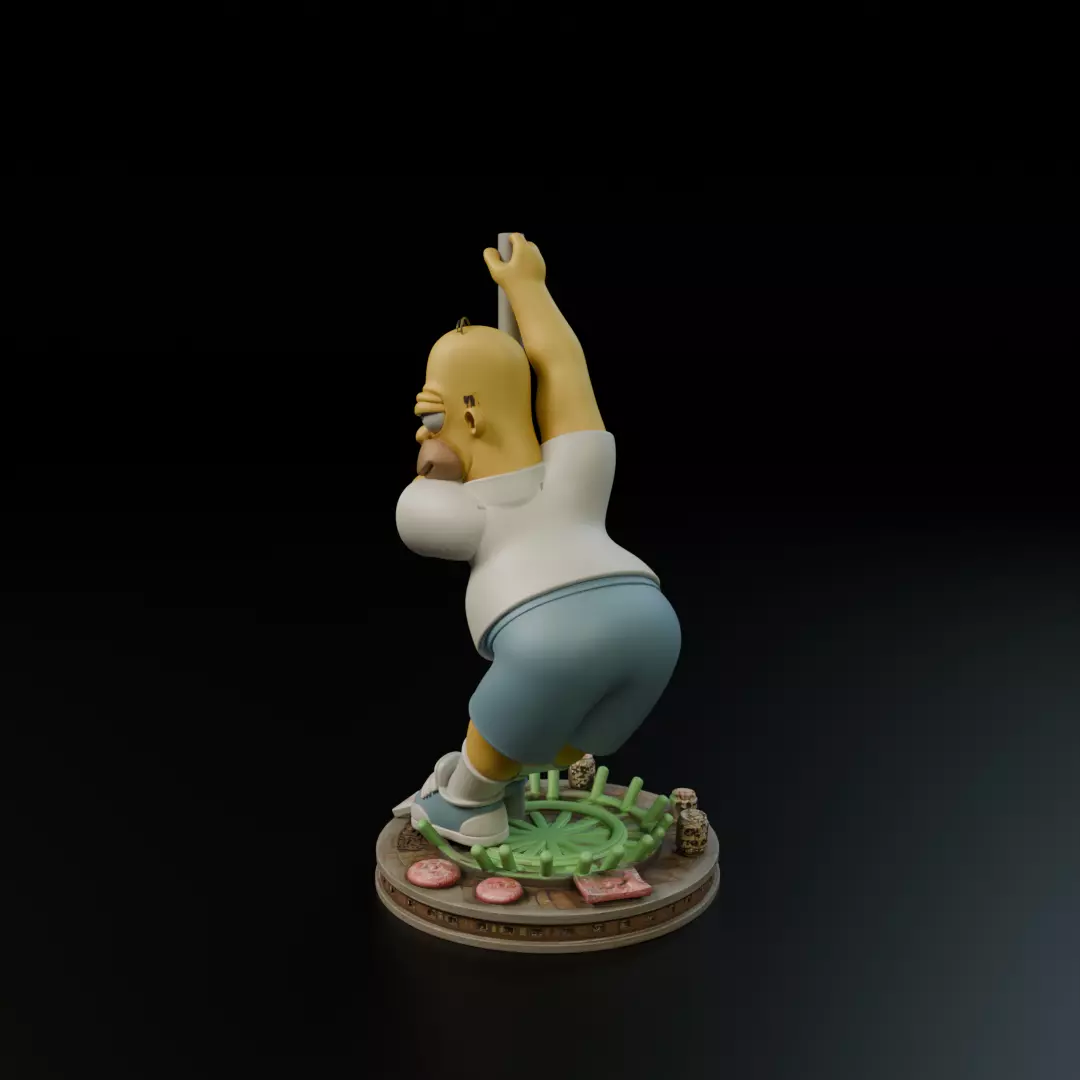 Homer 3D print model_9