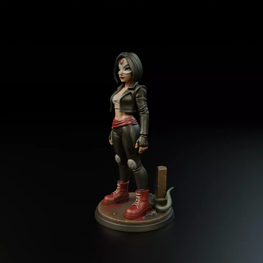 Tatsu Yamashiro Katana 3D print model_9