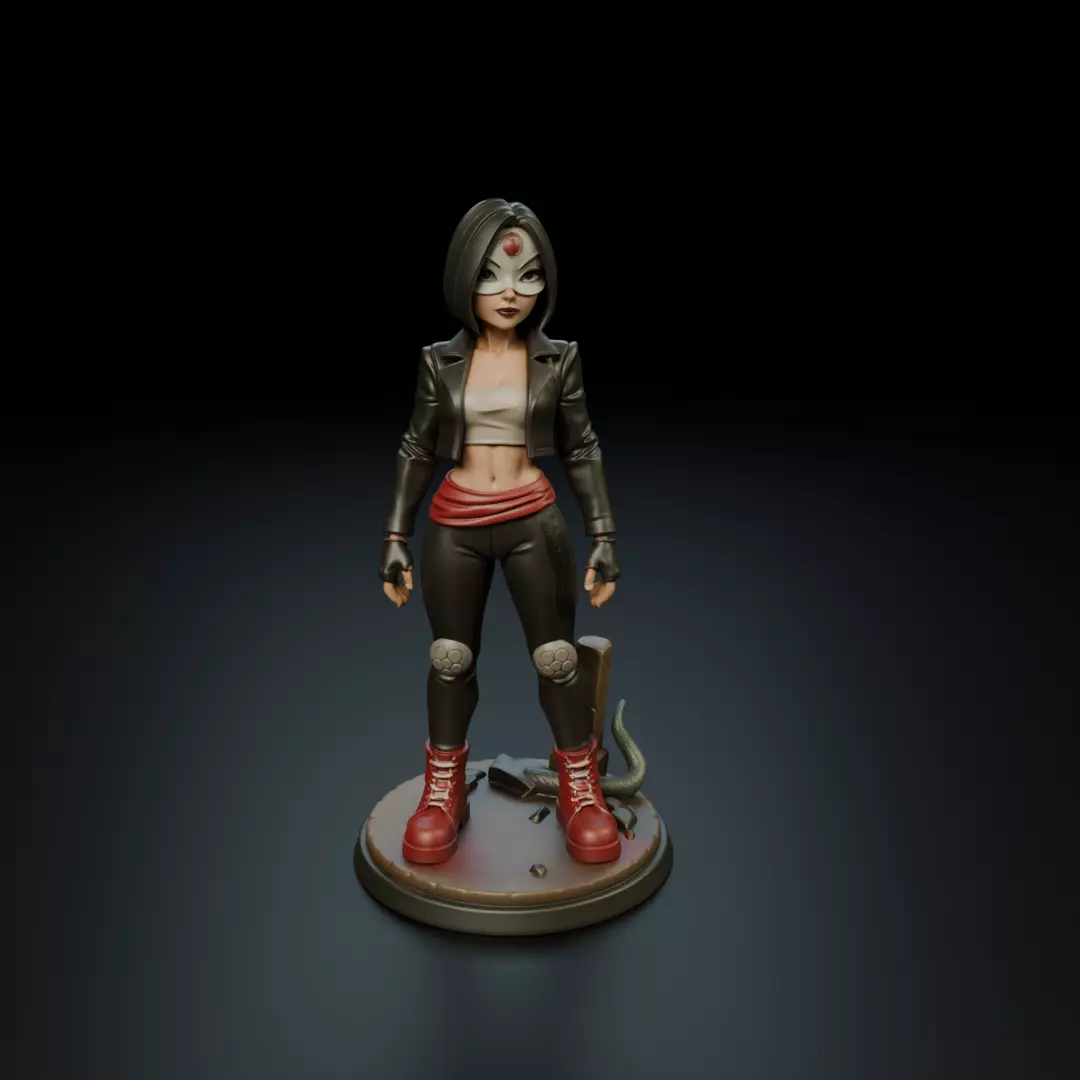 Tatsu Yamashiro Katana 3D print model_15