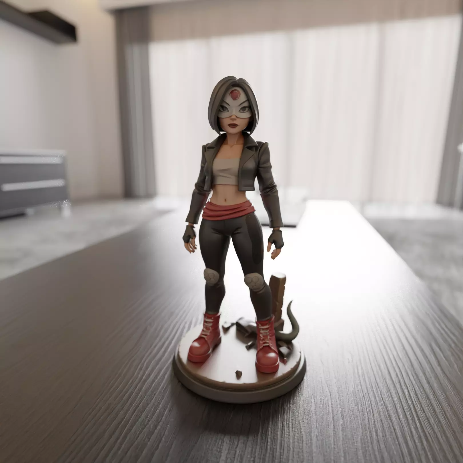 Tatsu Yamashiro Katana 3D print model_0