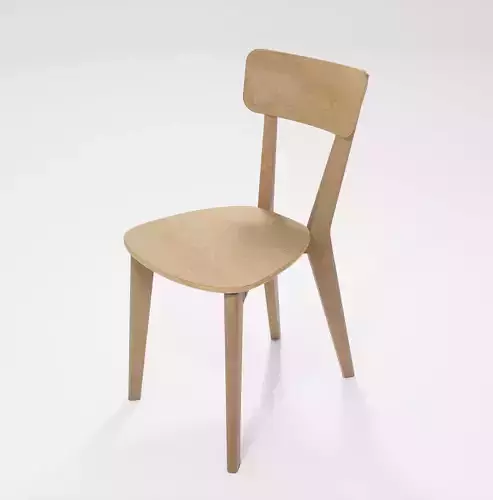 Modern Wooden Chair  FBX - OBJ - C4D