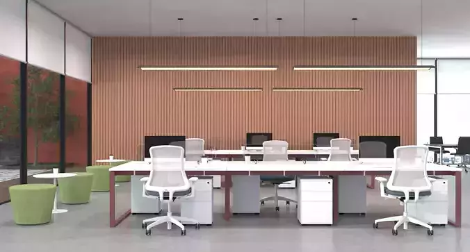 Office Room Interior 