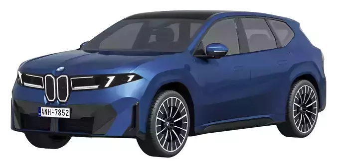 Electric SUV iX3 2026 3D model