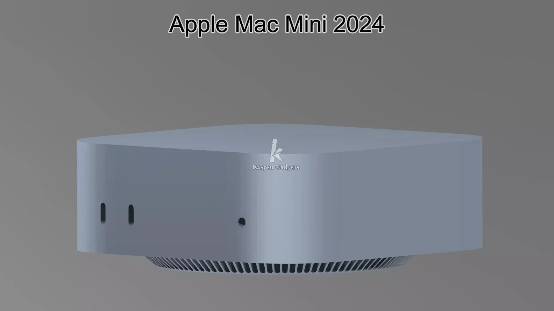 Apple Mac Mini 2024 3D print model_7