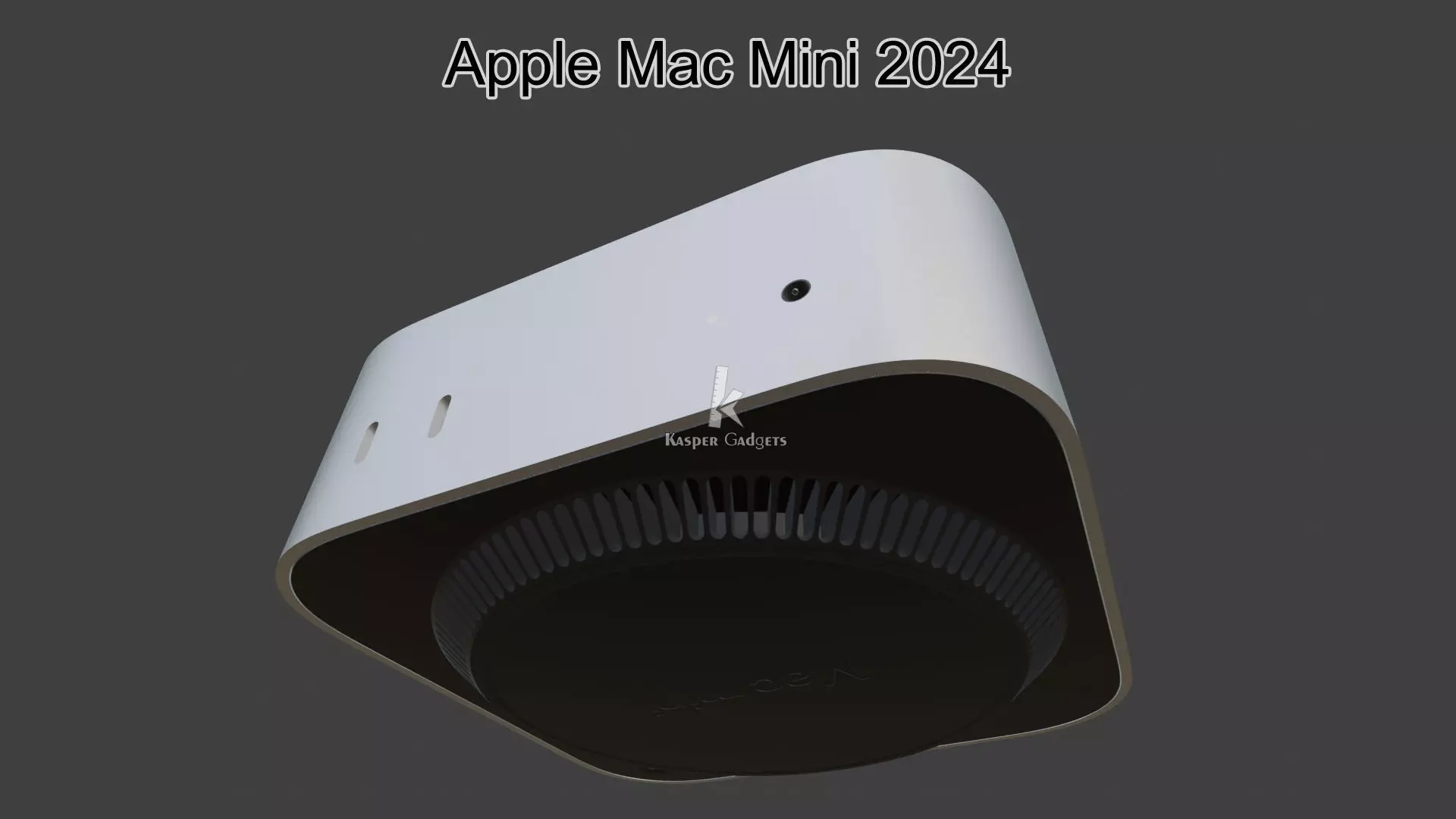 Apple Mac Mini 2024 3D print model_4
