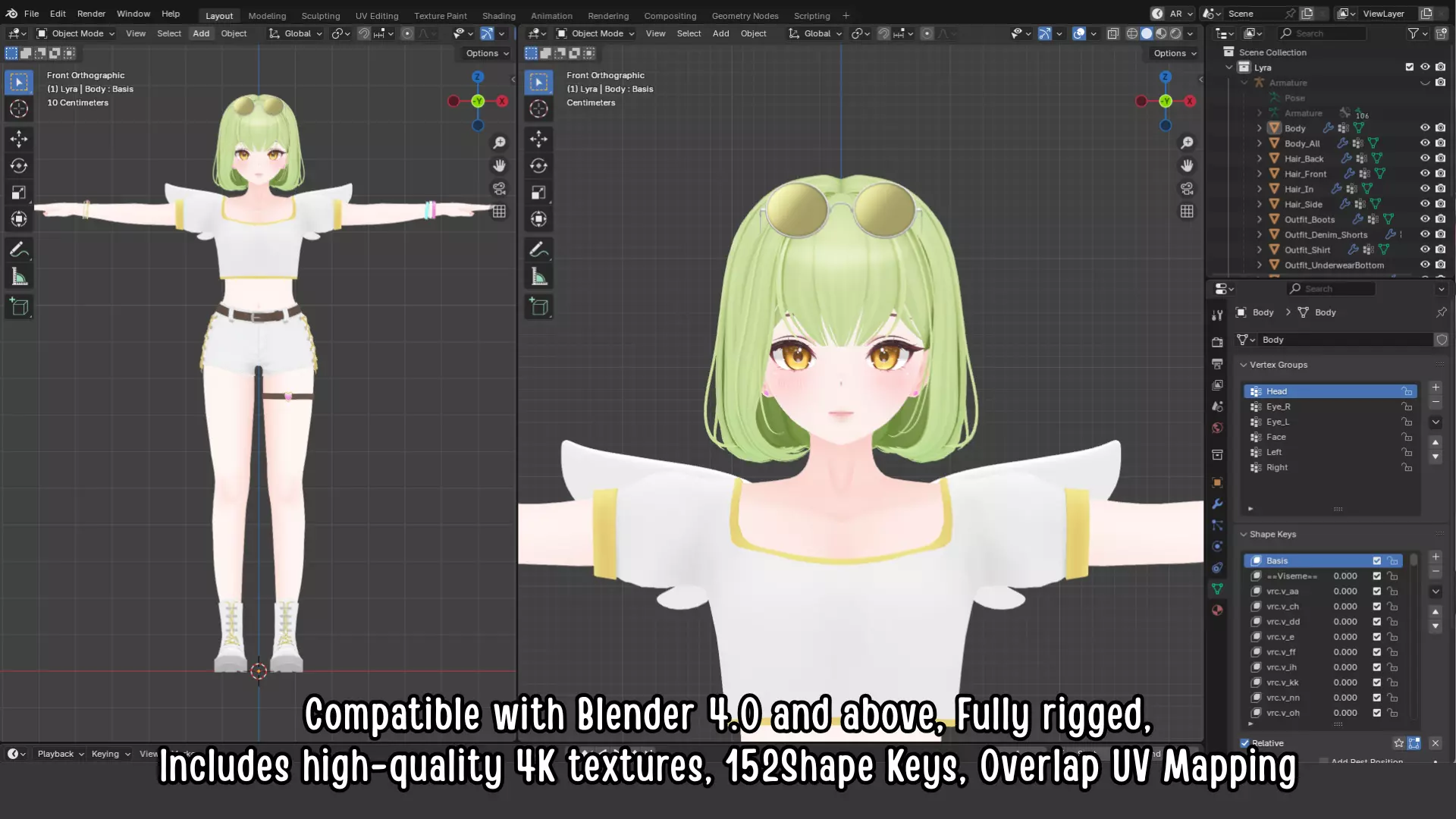 Original Character - Lyra 3D model_10