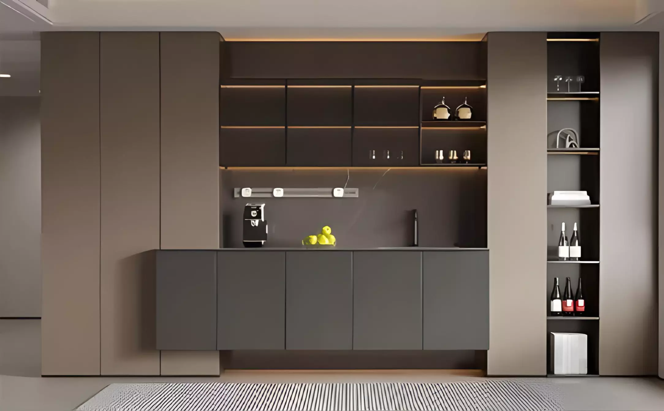 Sideboard wardrobe cabinet 3D model_0