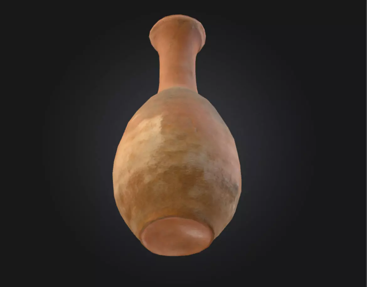 Alabaster Jar Bible 3d game asset Low-poly 3D model_2