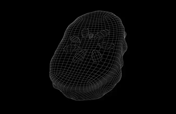 Pickle v1 001 Low-poly 3D model 6