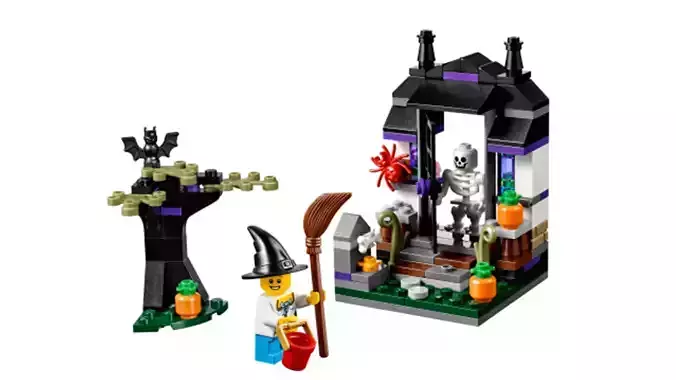 Wikibricks3D - 40122 Trick or Treat Halloween Set
