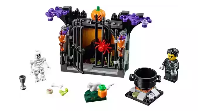 Wikibricks3D - 40260 Halloween Haunt