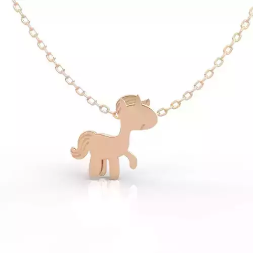 Creative Animal Charm Horse Pendant