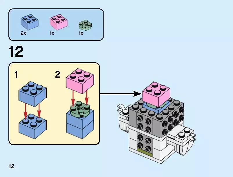 Wikibricks3D - 40351 Halloween Ghost 3D print model_12
