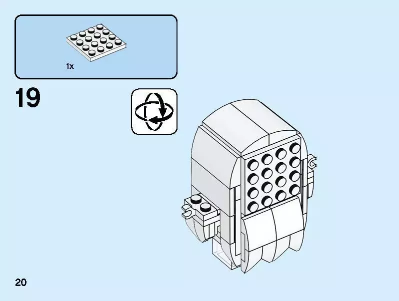 Wikibricks3D - 40351 Halloween Ghost 3D print model_20