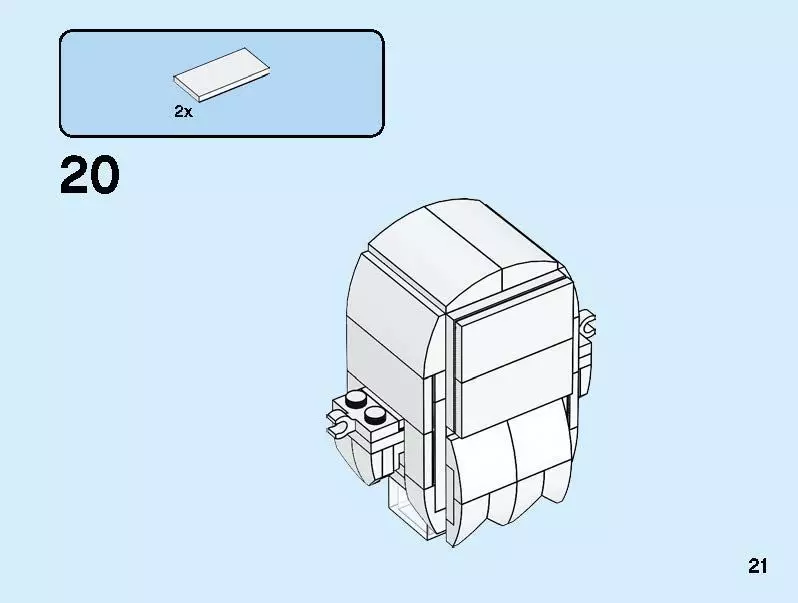 Wikibricks3D - 40351 Halloween Ghost 3D print model_21