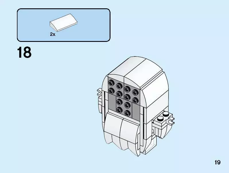 Wikibricks3D - 40351 Halloween Ghost 3D print model_19