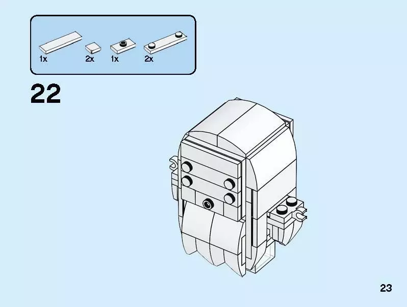 Wikibricks3D - 40351 Halloween Ghost 3D print model_23