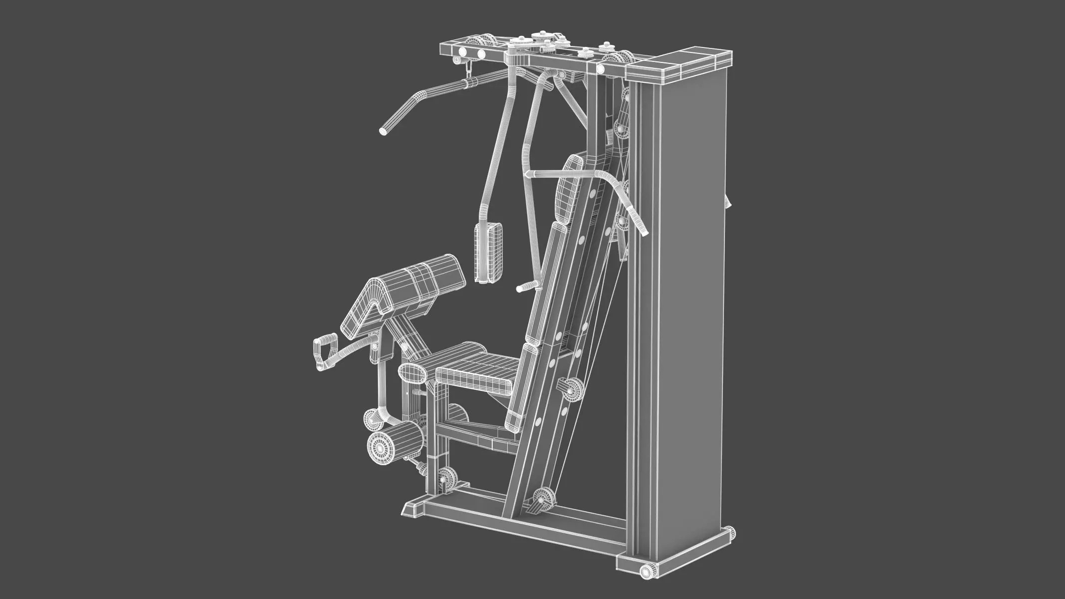 Technogym Home Multi Gym 3D model_15
