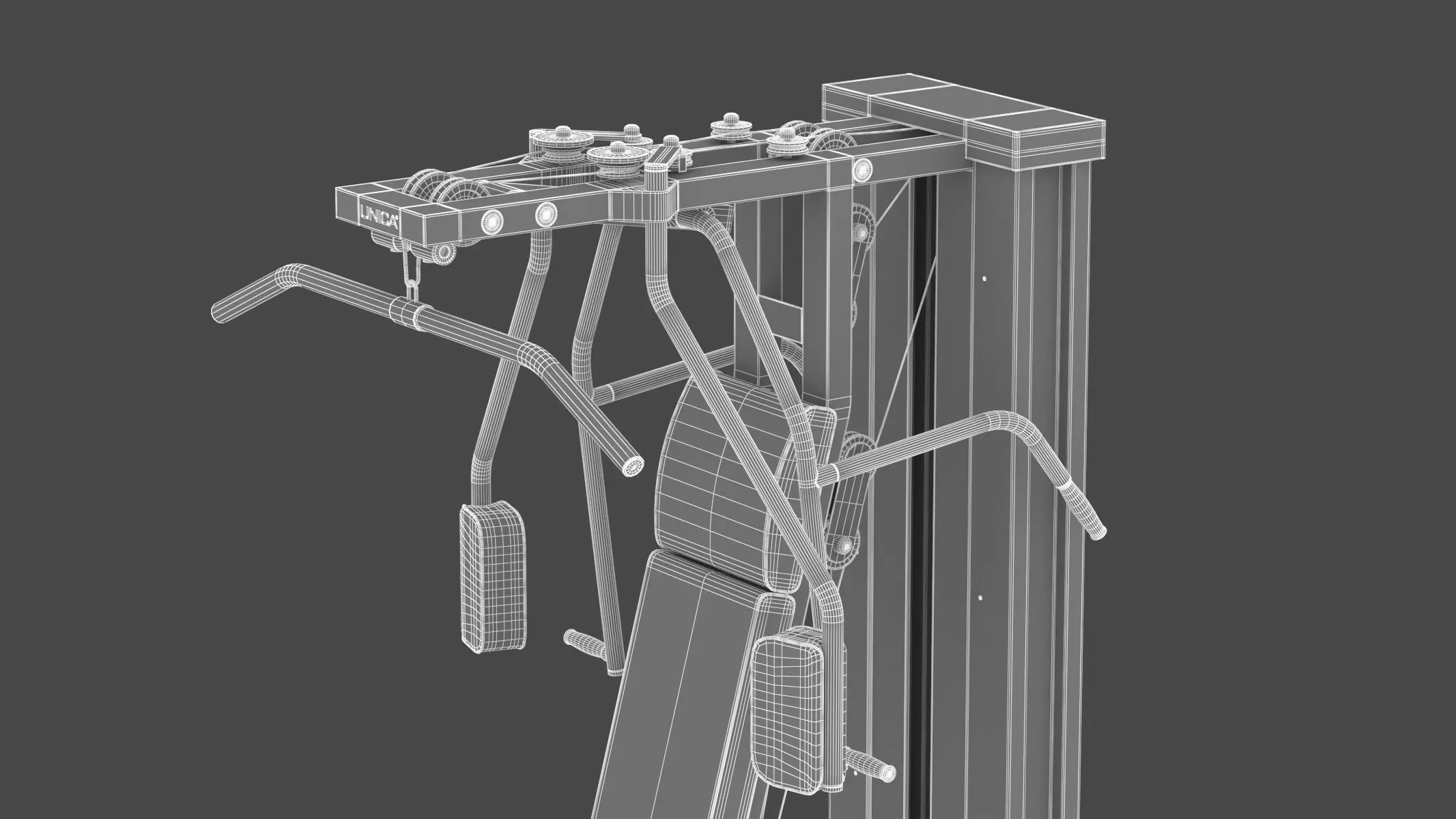 Technogym Home Multi Gym 3D model_17