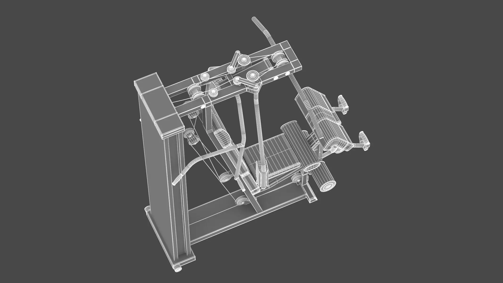 Technogym Home Multi Gym 3D model_16