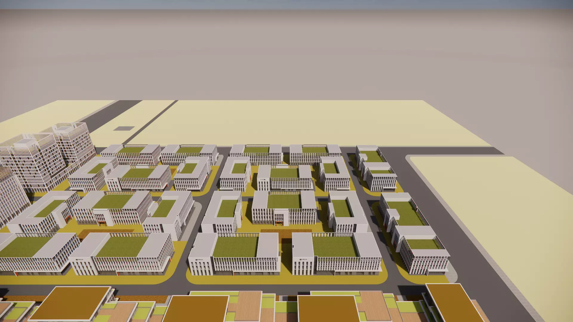 Office Building - Green Intelligence Tower 3D model_3