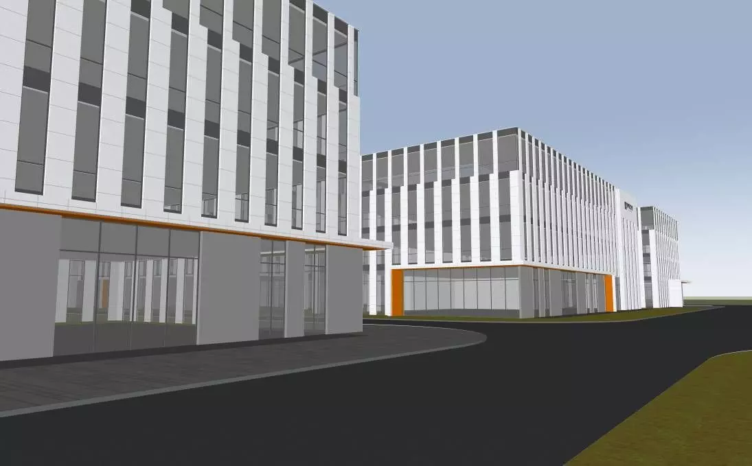 Office Building - Green Intelligence Tower 3D model_15