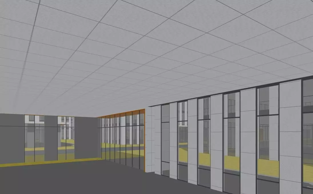 Office Building - Green Intelligence Tower 3D model_14