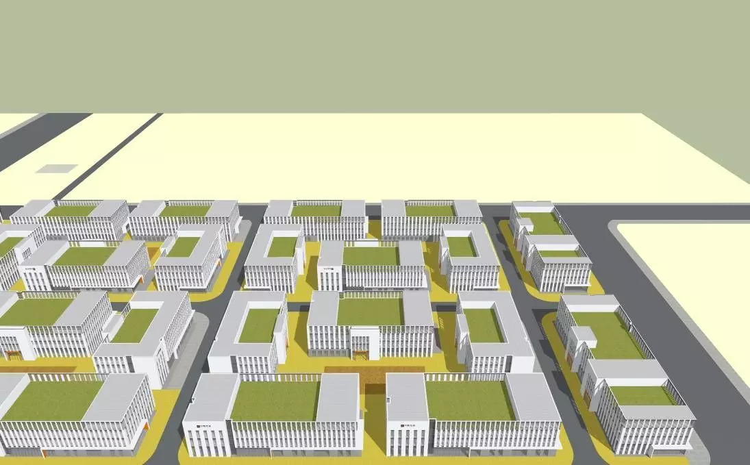 Office Building - Green Intelligence Tower 3D model_13