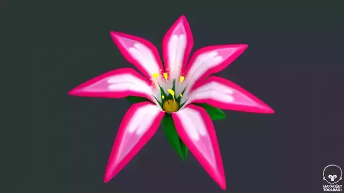 Stylized night flower 2
