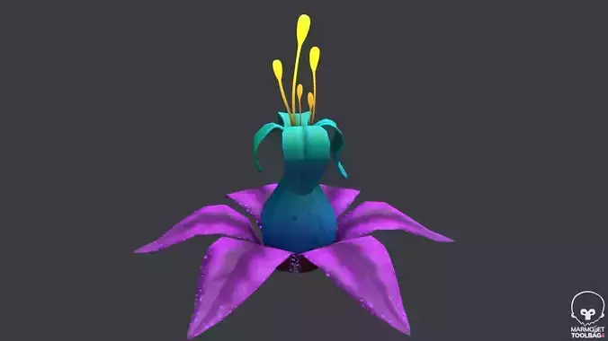  Stylized  Magic Flower