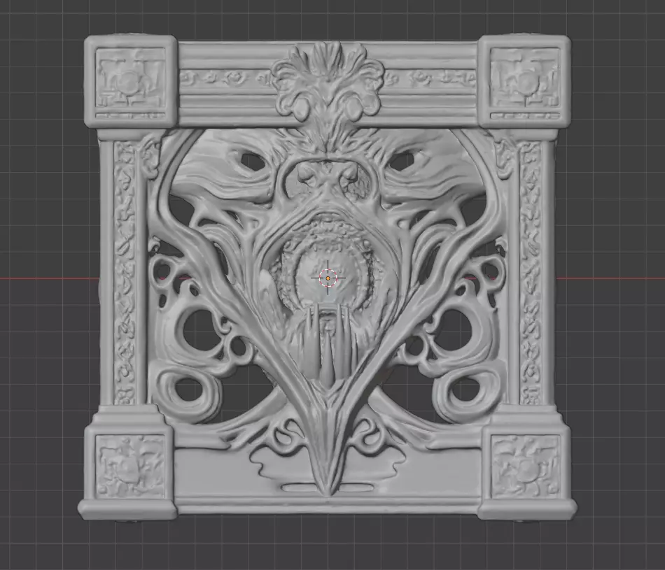 Soulless Pandora Crate Low-poly 3D model_14