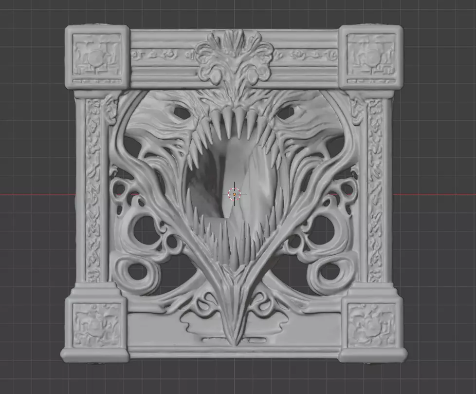 Soulless Pandora Crate Low-poly 3D model_12