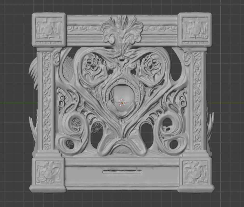 Soulless Pandora Crate Low-poly 3D model_13