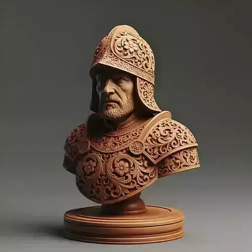 Medieval Soldier Pawn Chess Piece