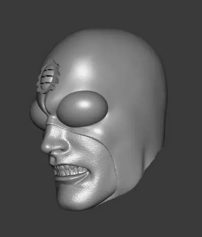 DC CLASSICS SILVER SCARAB FROM INFINITY INC 3-PACK HEADSCULPT 3D print model_6