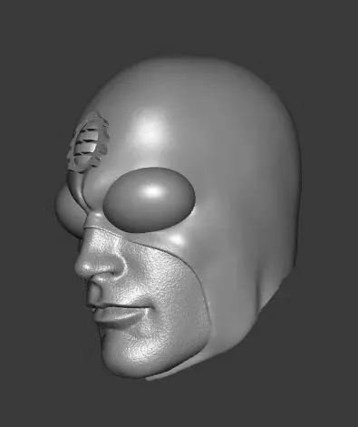 DC CLASSICS SILVER SCARAB FROM INFINITY INC 3-PACK HEADSCULPT 3D print model_3