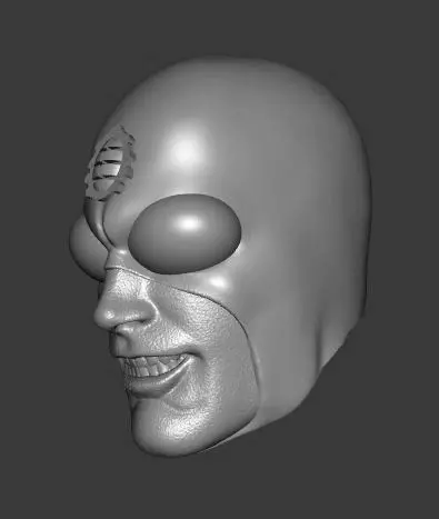 DC CLASSICS SILVER SCARAB FROM INFINITY INC 3-PACK HEADSCULPT 3D print model_9