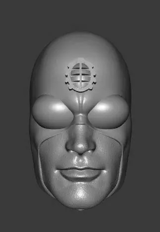 DC CLASSICS SILVER SCARAB FROM INFINITY INC 3-PACK HEADSCULPT 3D print model_1