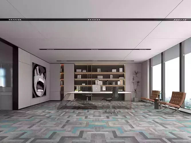 Office Interior 3D model
